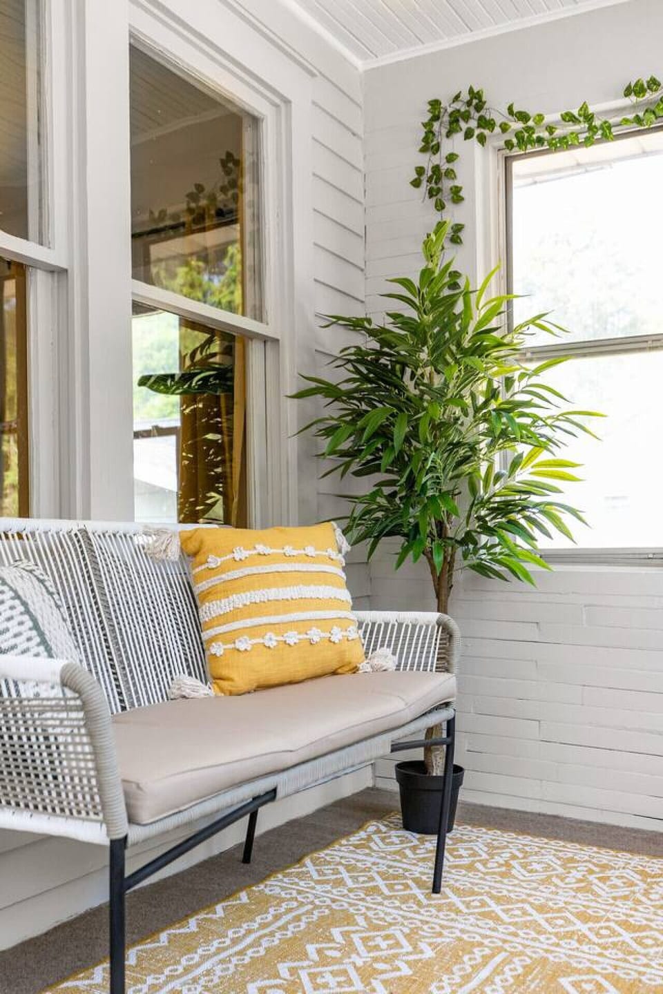 The perfect spot for coffee, conversation, or pretending you`re a nature lover (without the bugs!).