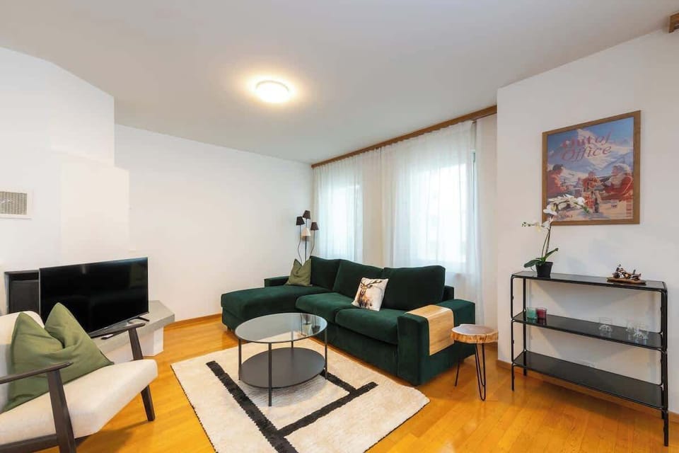 Living area with Tv and fireplace behind Tv 