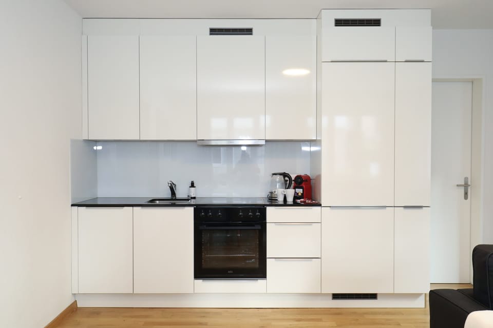 Opulent kitchen setting 