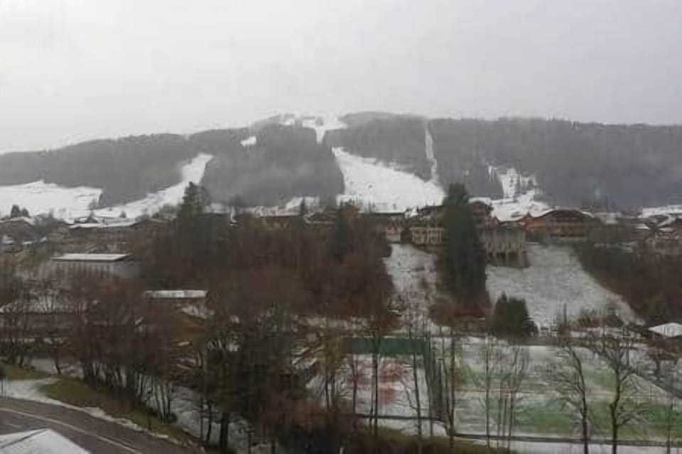 Winter view across to Pleney