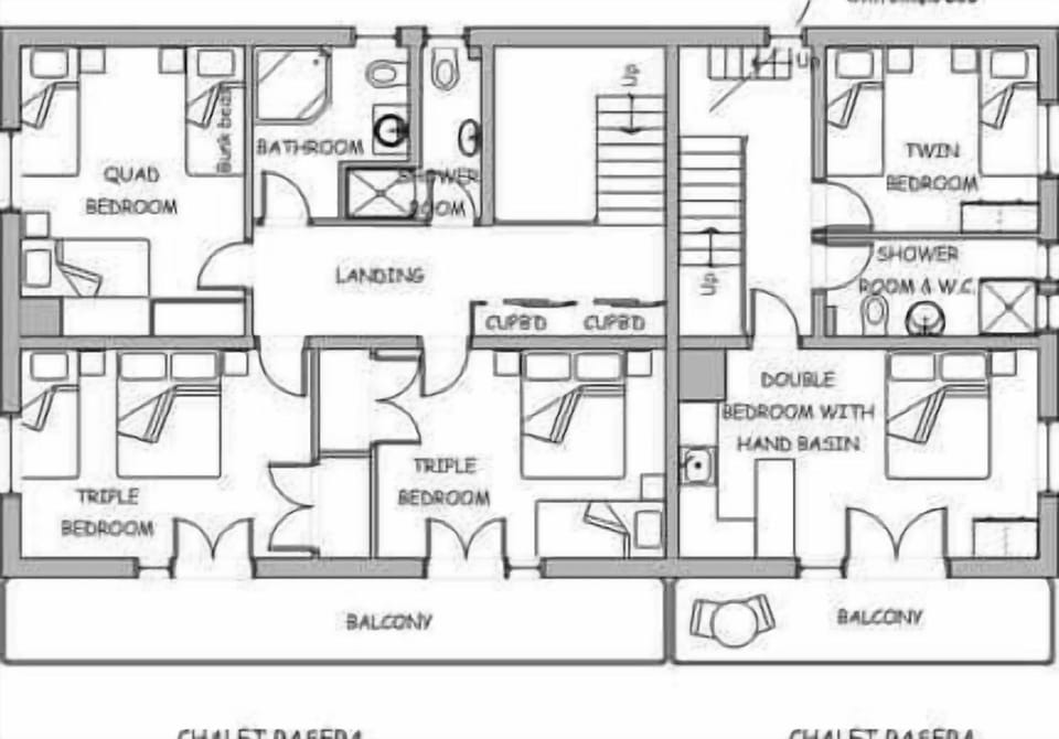 Room layout of all the bedrooms