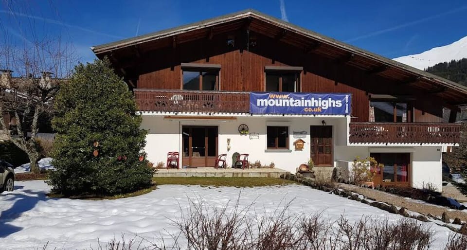 Chalet in the spring