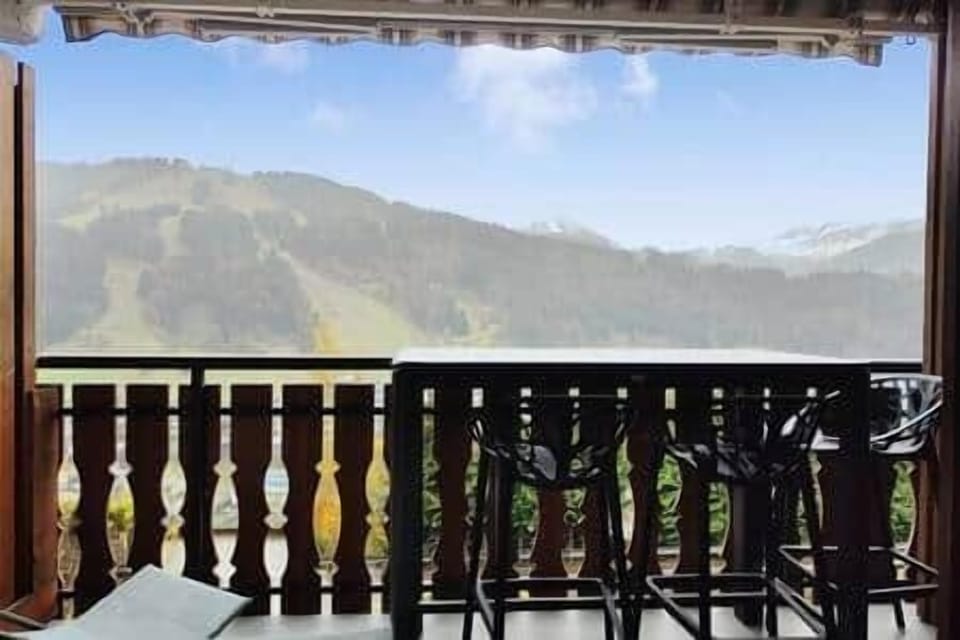 The balcony in summer