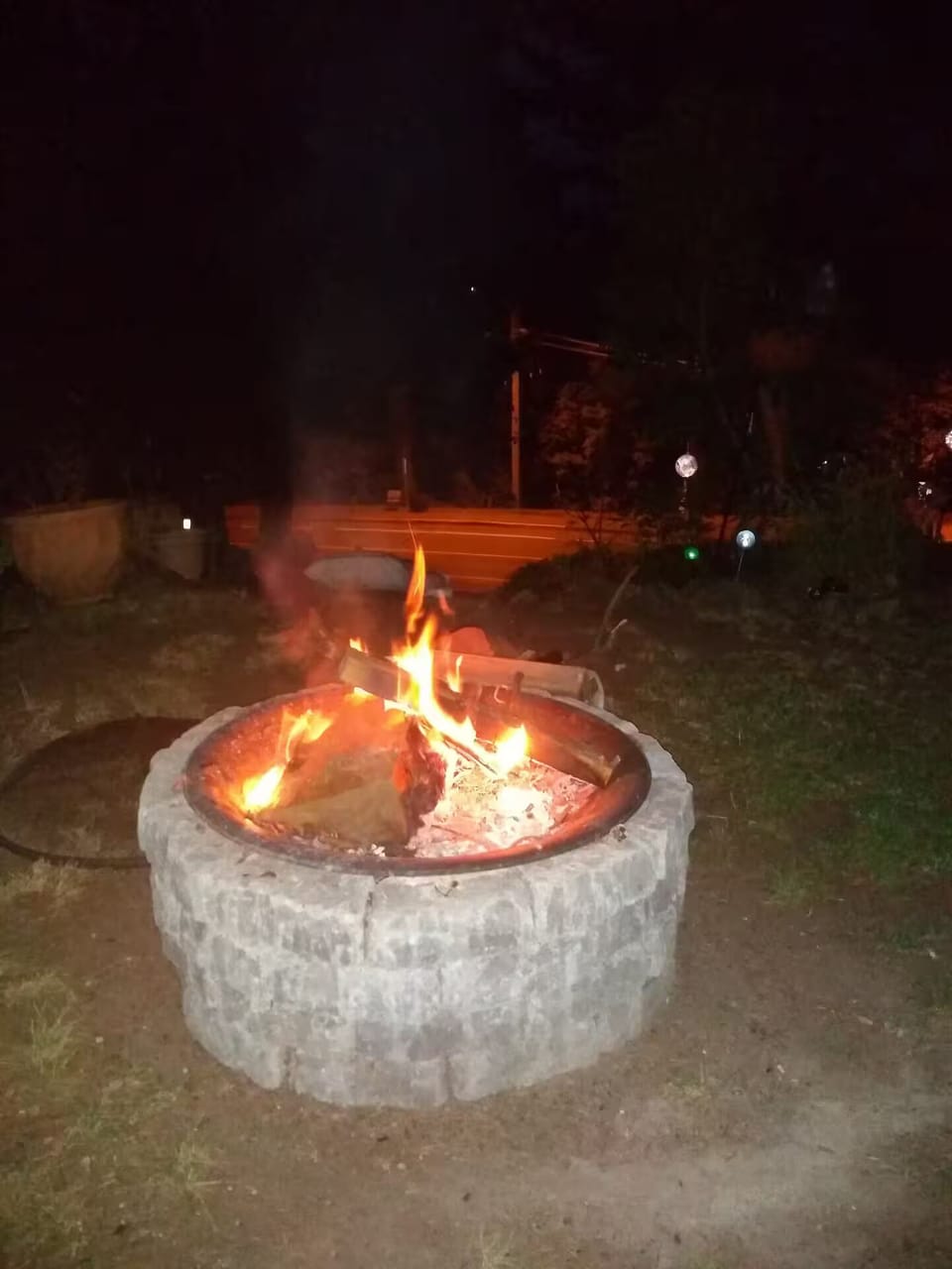 Ask for a nice fire during when permitted during cooler seasons
