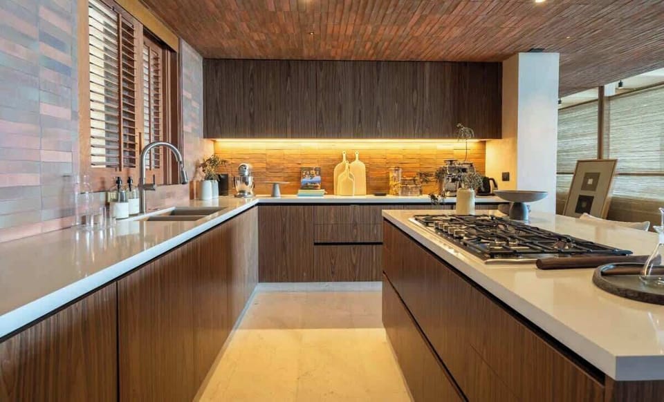 Cocina completa para una estancia inigualable 