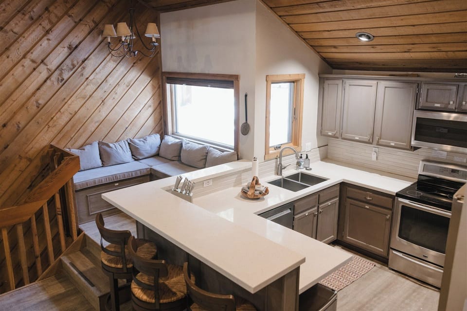 Kitchen and Reading Nook
