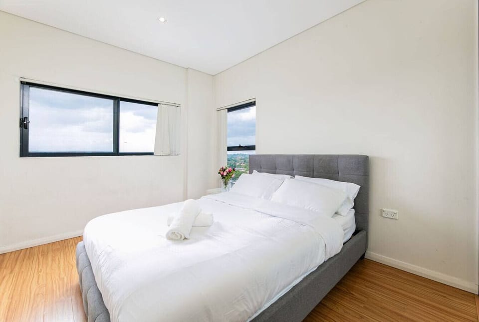 bedroom with private bathroom
