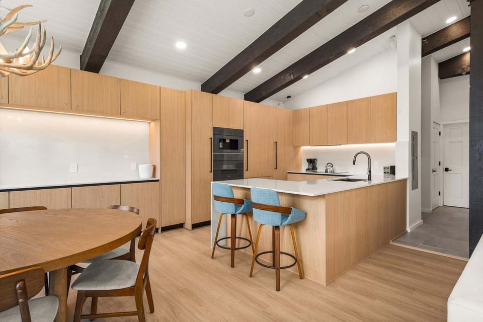 Wood cabinetry and luxury countertops at Enclave 313