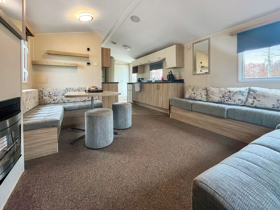 Open plan living space | Jordana Lodge, Edzell