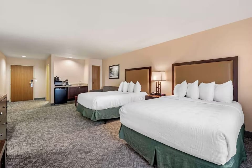 Unit with 2 Queen size beds