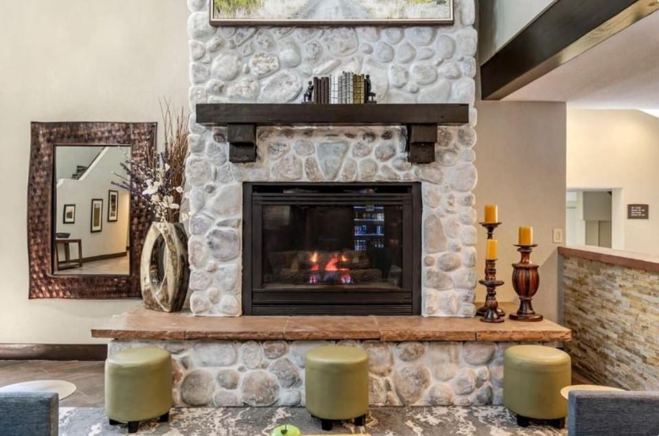 Sip something warm fireside and sink into peaceful relaxation.