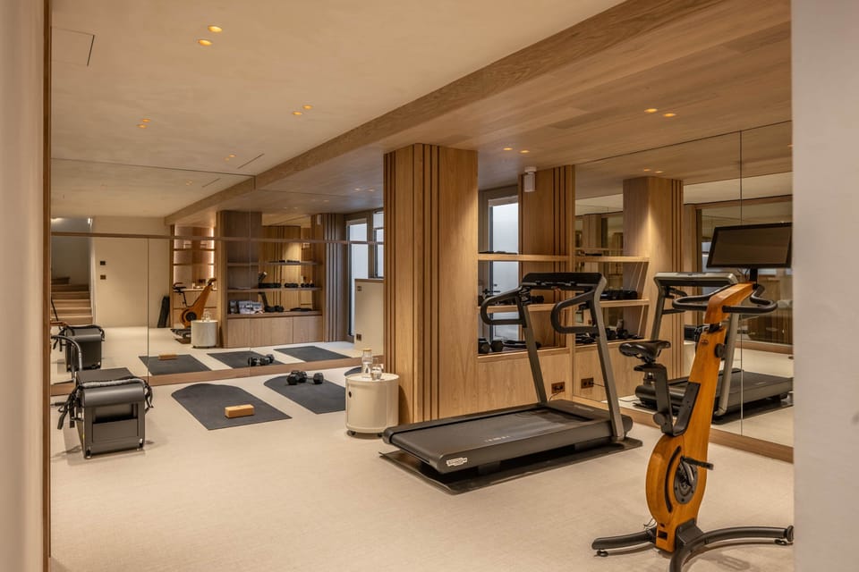 Gym and work out area