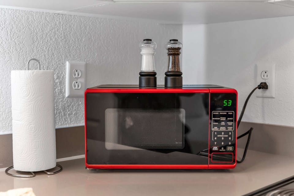 Microwave with Salt and Pepper