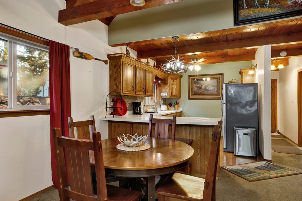 Inviting dining area designed for comfort and connection. The space feels open and airy, with a warm atmosphere that makes everyday meals