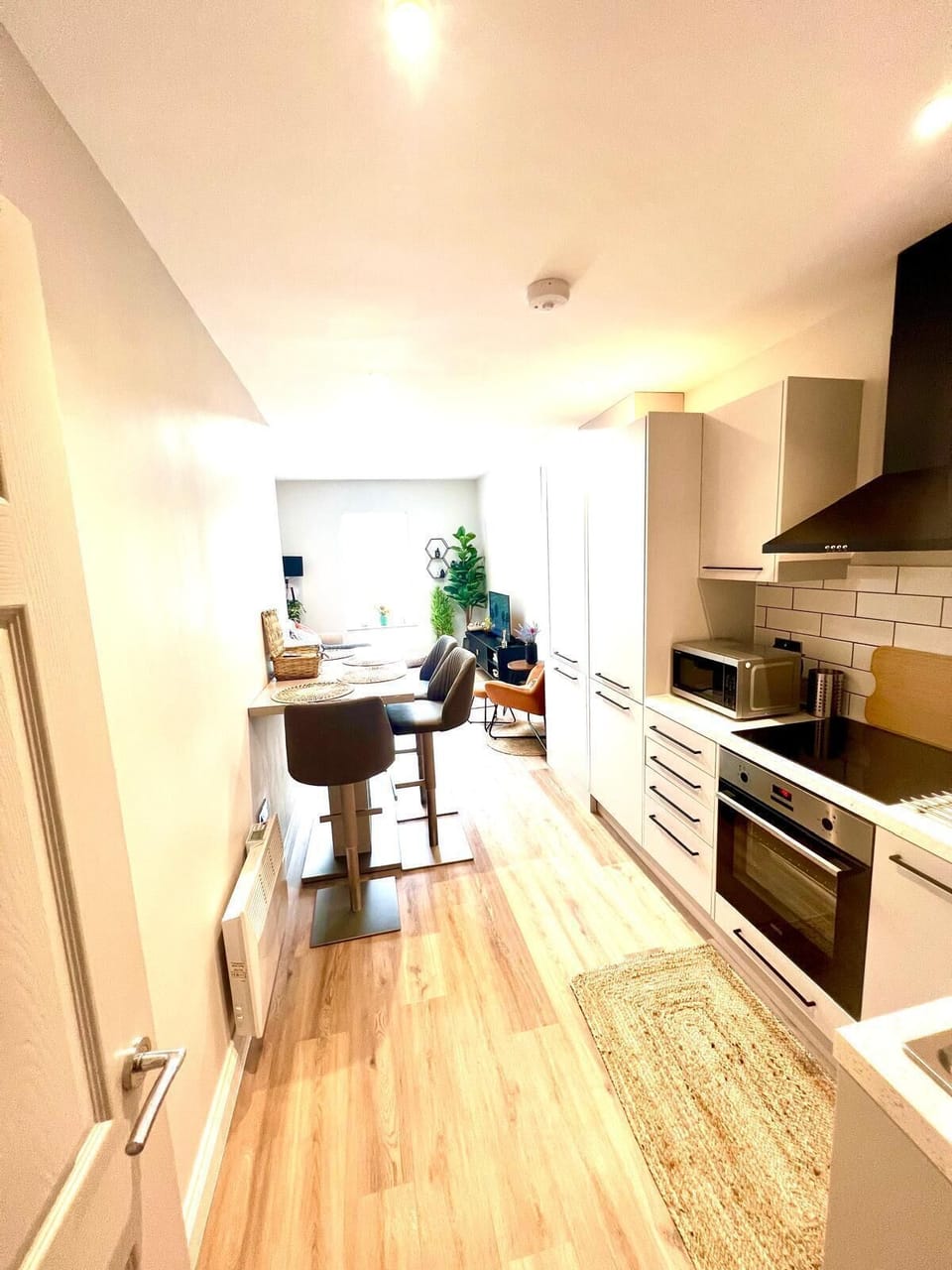 Cook up a storm in the fully equipped kitchen