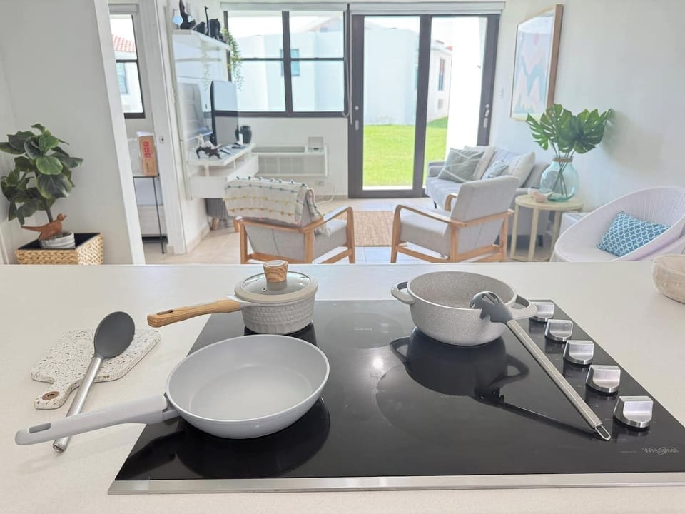 Open concept and stocked Kitchen