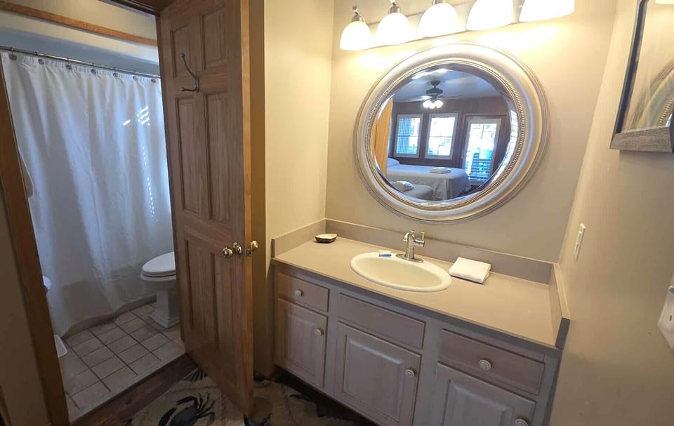 Sink and Bathroom