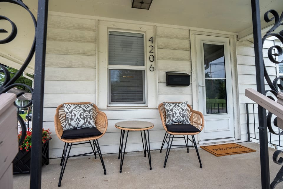 Front Patio Seating Area