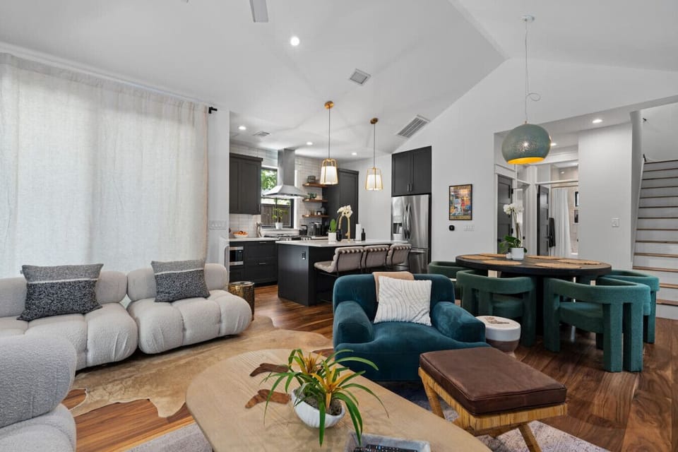 Bright and open living area where everyone can gather, relax, and enjoy time together.