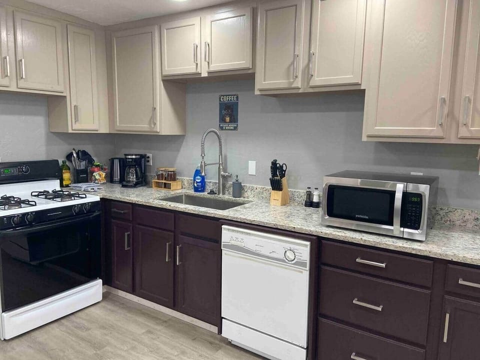 Microwave added after photos