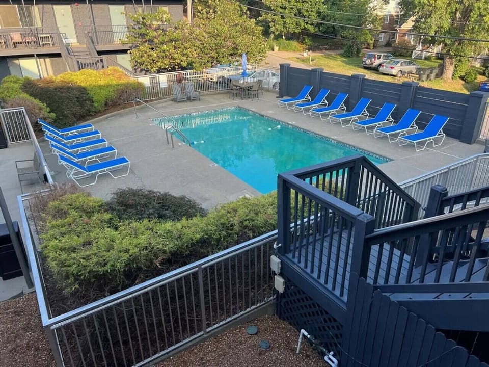Relax and unwind in our sparkling outdoor pool