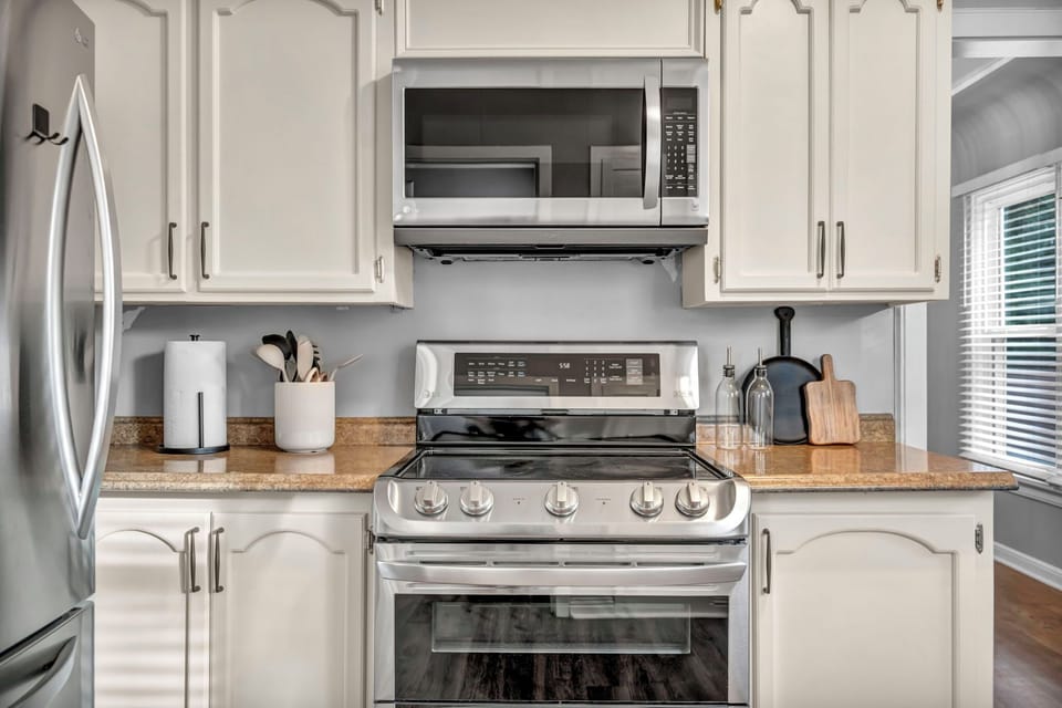 The new appliances will be a joy to cook.