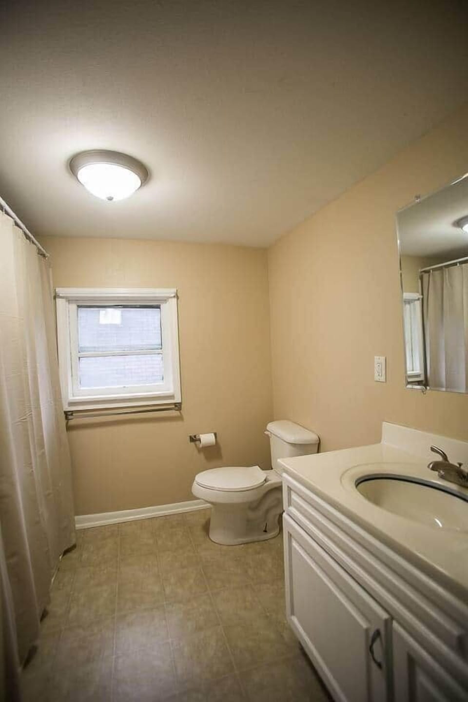 Full bathroom - upstairs with bath, shower, toilet, and vanity