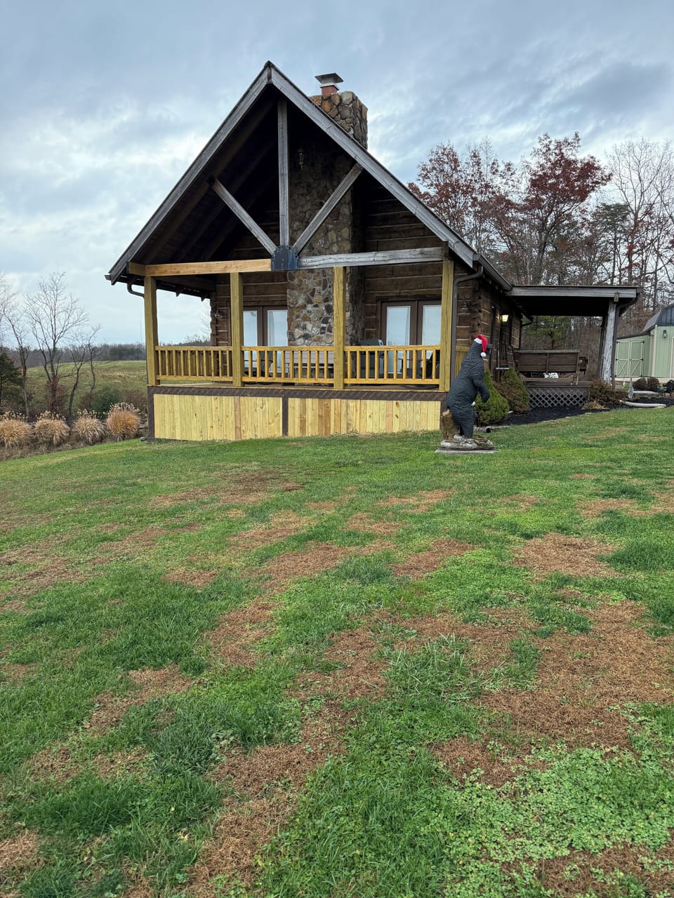 Side picture of cabin