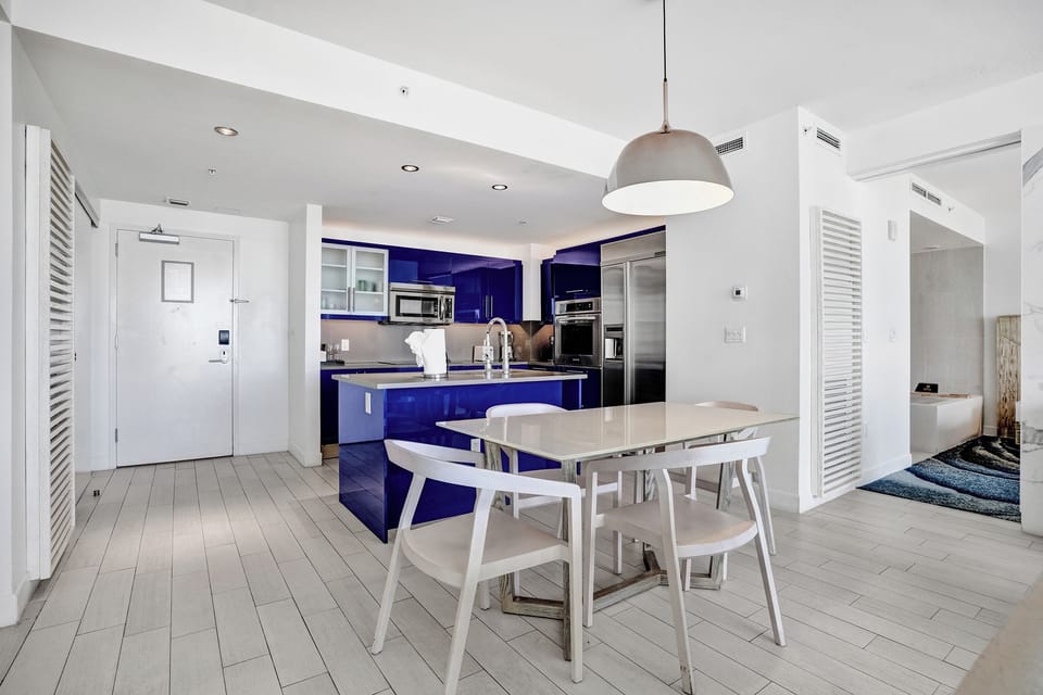 Modern dining space