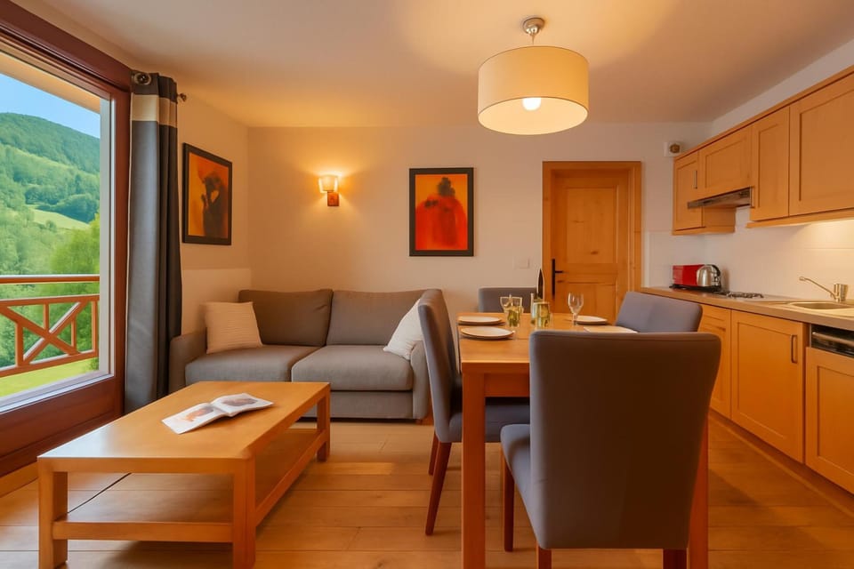 Living and dining room