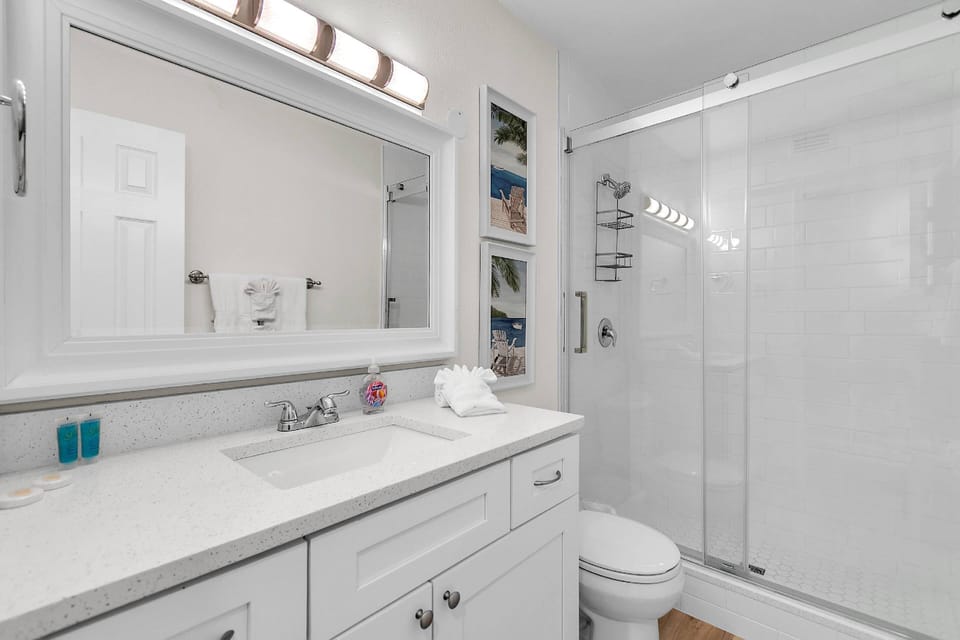 Updated first floor bathroom