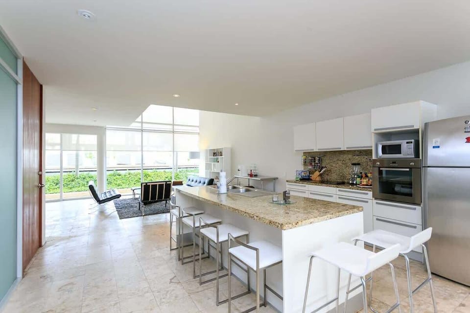 Fully-equipped kitchen with all the goodies you'll need to whip up any meal of the day