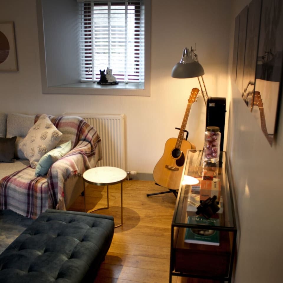 Cosy living space for relaxing nights in