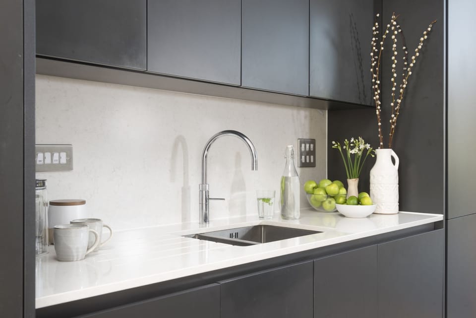 Kitchen cupboards and sink - 10 Cannery Row