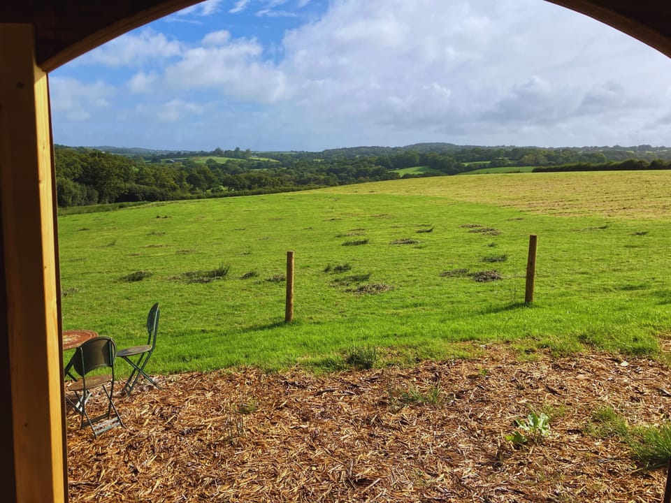 Breathtaking views of the rolling Devon Hills