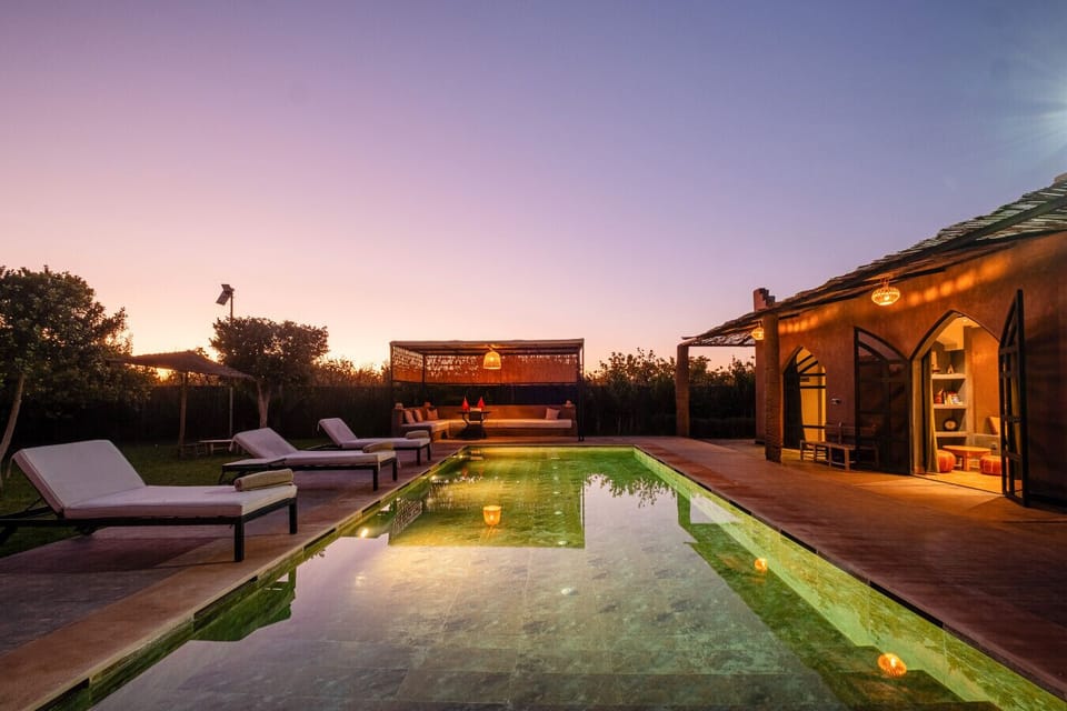 Piscine privée pour moments de détente