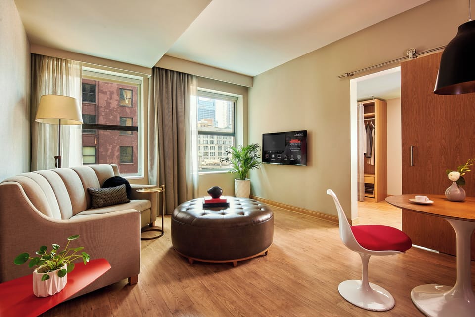 Studio-King-Hotel-Living-Room-Sports-Illustrated-Resorts-Chicago