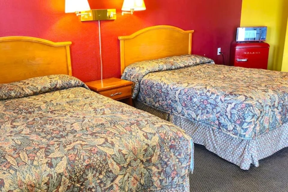 Stretch out and relax in a bright, spacious two-bed room.
