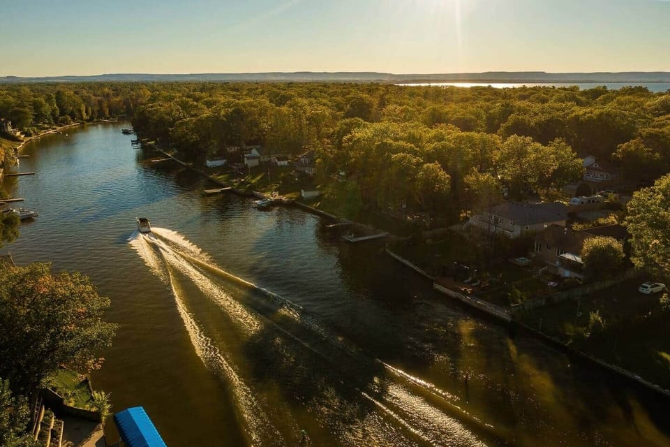 Embark on a thrilling adventure as you paddle downstream in a kayak. Feel the cool water beneath, the sun warming your face, and the rhythmic splash of your paddle. 