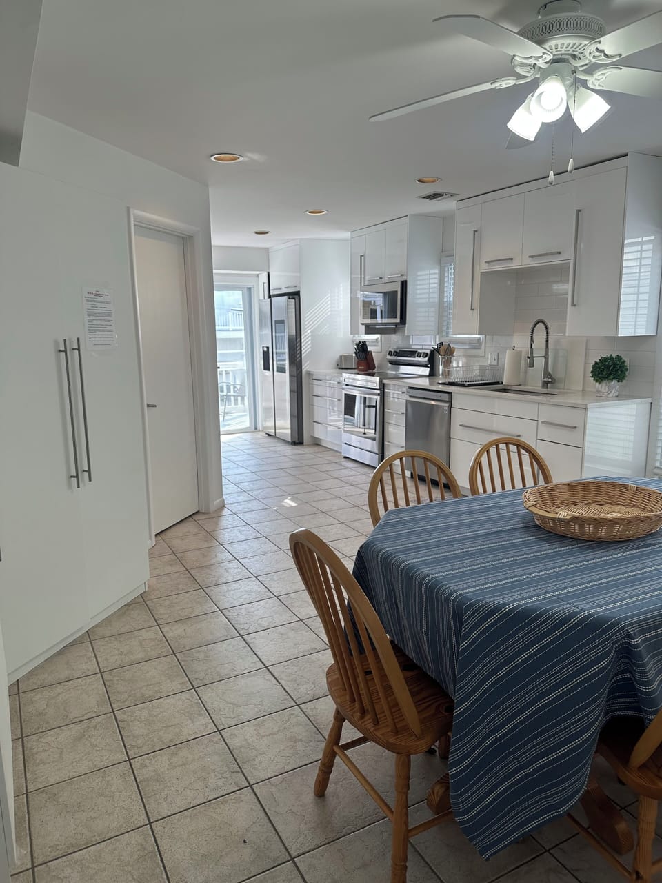 kitchen view from living room