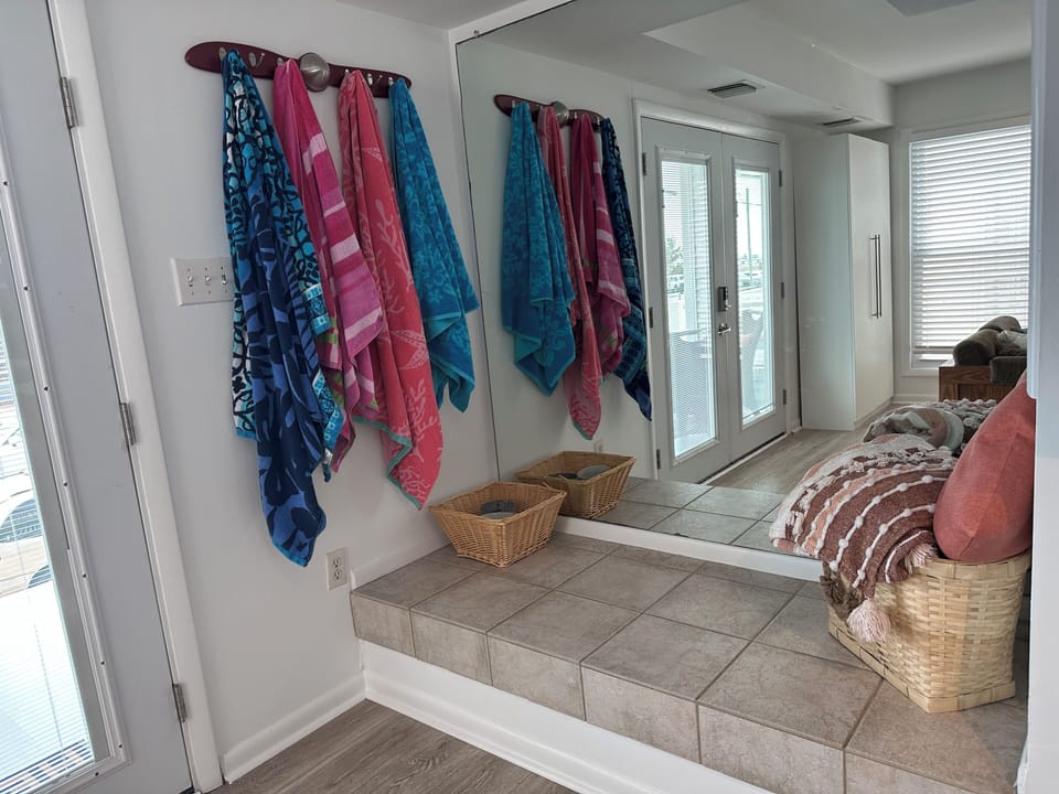 front entry storage