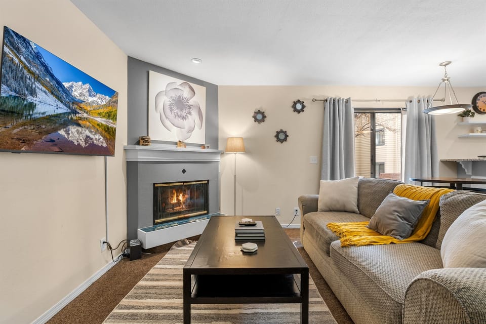 Cozy living room space