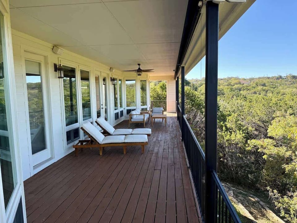 Upstairs Balcony