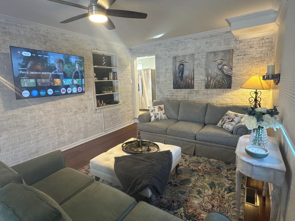 Our newly, renovated home is the picture of comfort.  