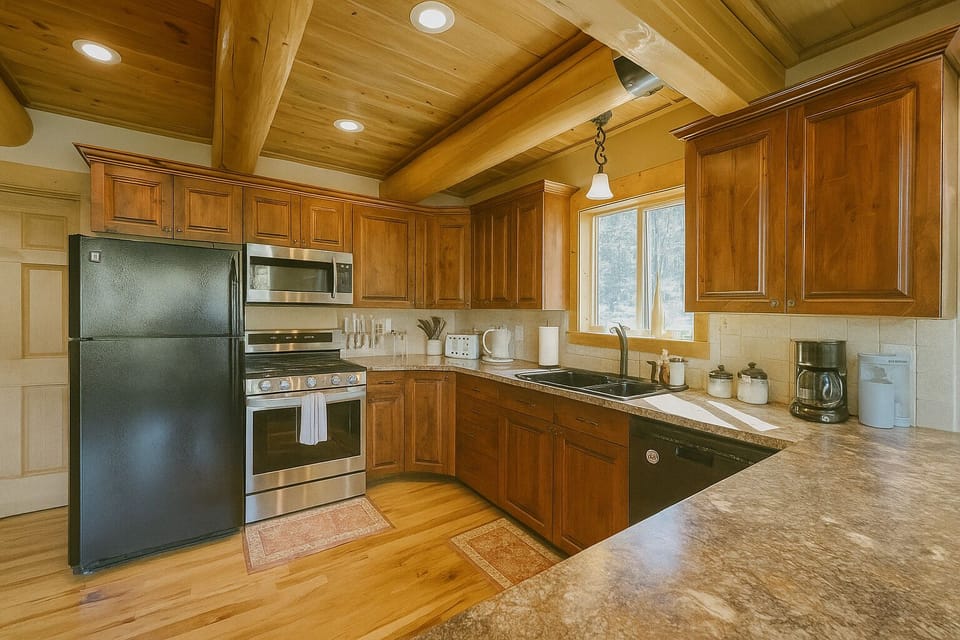 Fully Stocked Kitchen