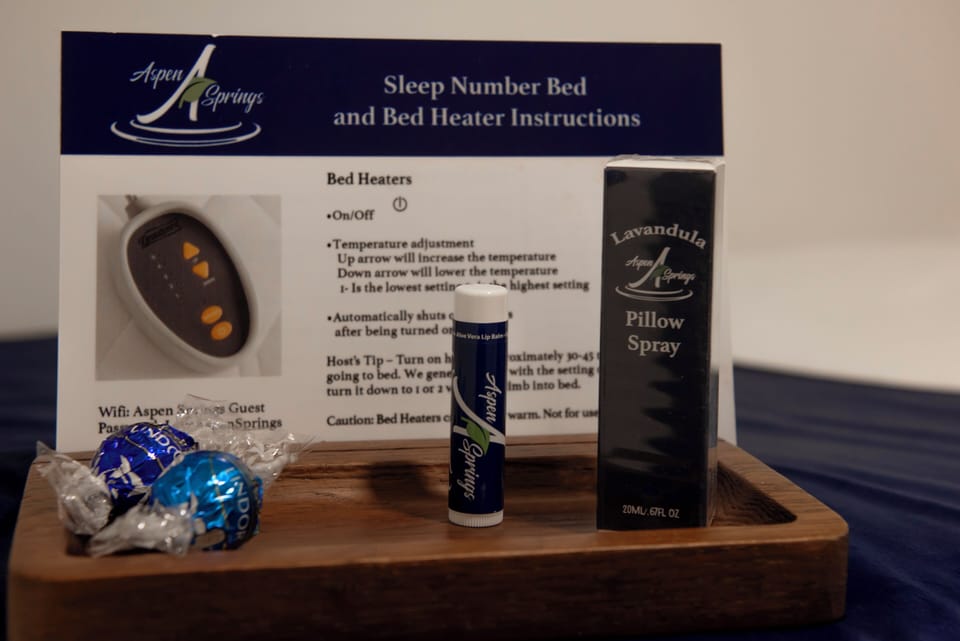 Bathroom amenities