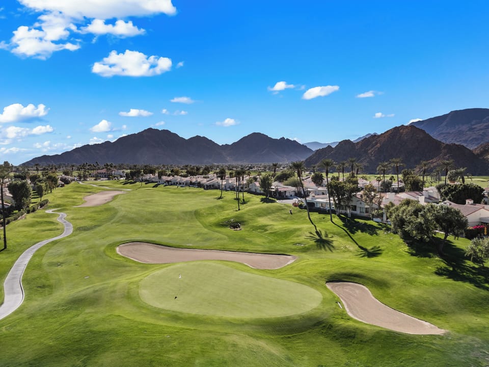 Mountain Course 10th fairway--right out your door