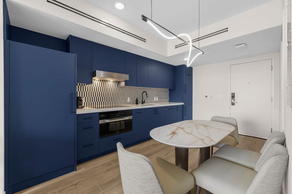 modern, luxurious kitchen with Miele appliances