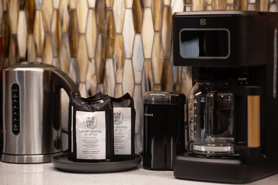 Coffee Station. Beans, Grinder, Drip, and K-Cups. We have everything you need! 