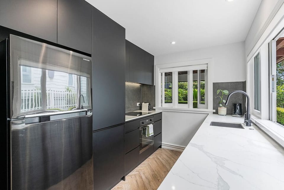 Modern fully equipped kitchen